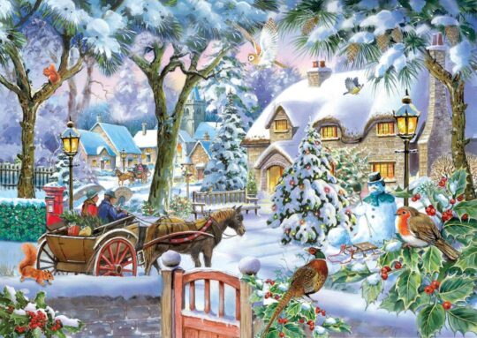 Almost Home Big 500 Piece Jigsaw Puzzle by House of Puzzles - HOP0181