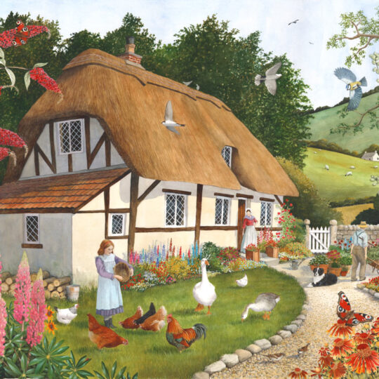 Pretty As A Picture Big 500 Piece Jigsaw Puzzle by House of Puzzles - HOP0185