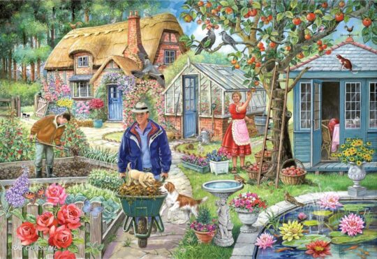 In The Garden 1000 Piece Jigsaw Puzzle by House of Puzzles - HOP0191