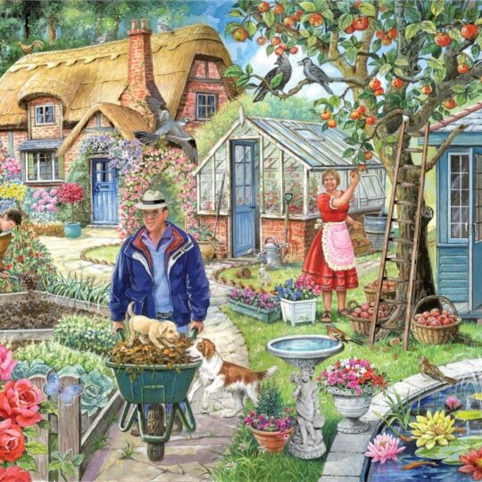 In The Garden 1000 Piece Jigsaw Puzzle by House of Puzzles - HOP0191