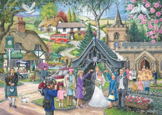 Wedding Day 1000 Piece Jigsaw Puzzle by House of Puzzles - HOP0193