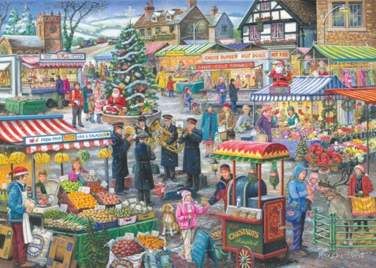Festive Market 1000 Piece Jigsaw Puzzle by House of Puzzles - HOP0194