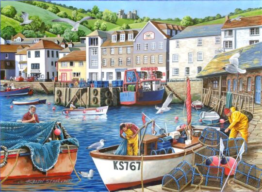 Busy Harbour 1000 Piece Jigsaw Puzzle by House of Puzzles - HOP0197