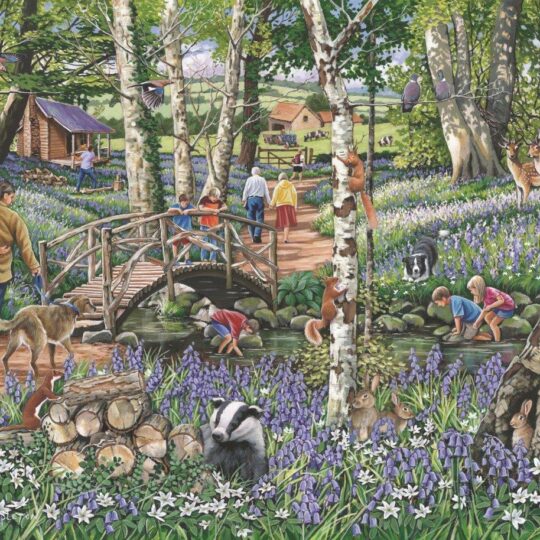 Walk In The Woods 1000 Piece Jigsaw Puzzle by House of Puzzles - HOP0200