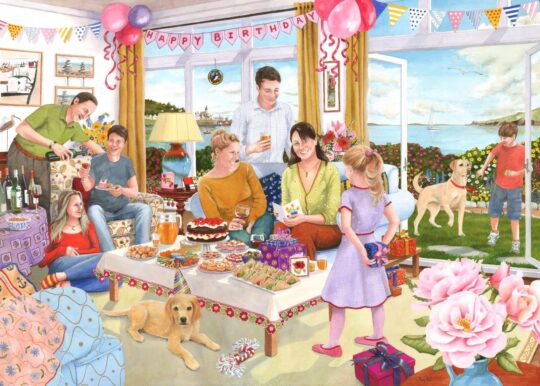 Happy Birthday 1000 Piece Jigsaw Puzzle by House of Puzzles - HOP0203