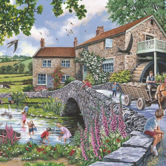 Old Mill 1000 Piece Jigsaw Puzzle by House of Puzzles - HOP0204