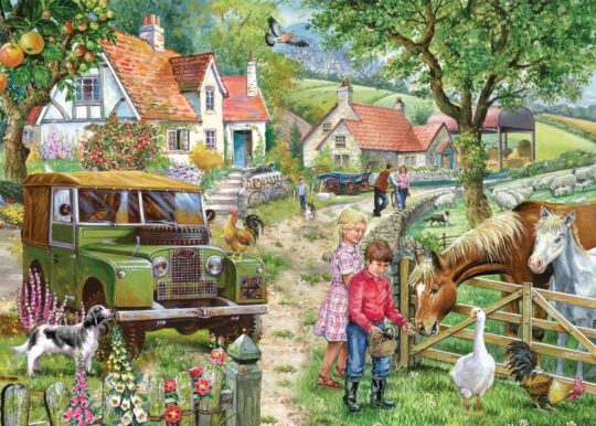 Orchard Farm 1000 Piece Jigsaw Puzzle by House of Puzzles - HOP0205