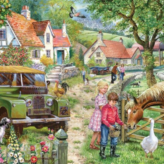 Orchard Farm 1000 Piece Jigsaw Puzzle by House of Puzzles - HOP0205