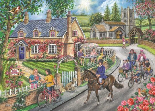 Rose Cottage 1000 Piece Jigsaw Puzzle by House of Puzzles - HOP0208