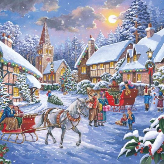 Jingle Bells 1000 Piece Jigsaw Puzzle by House of Puzzles - HOP0215