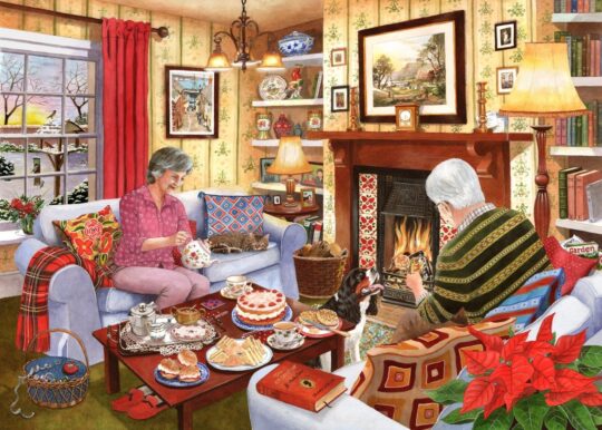 Tea For Two 1000 Piece Jigsaw Puzzle by House of Puzzles - HOP0221