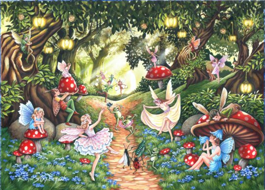 Faerie Dell Big 500 Piece Jigsaw Puzzle by House of Puzzles - HOP0232