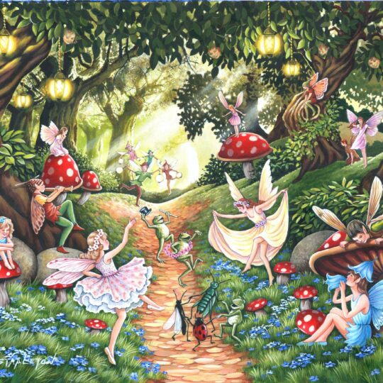 Faerie Dell Big 500 Piece Jigsaw Puzzle by House of Puzzles - HOP0232