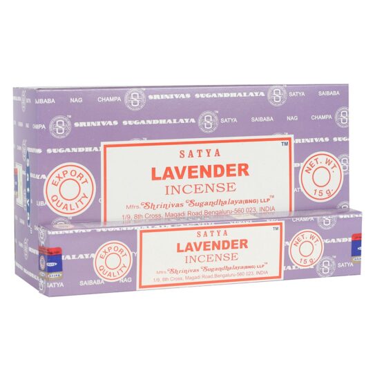 Lavender Satya Incense Sticks Box by Satya - IN8L