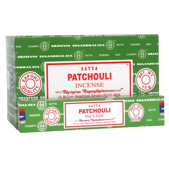 Patchouli Satya Incense Sticks Box by Satya - IN8PA