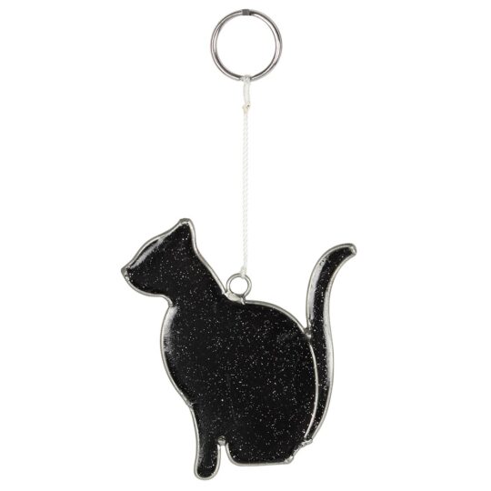 Black Cat Suncatcher by Jones Home & Gift - SC_21031