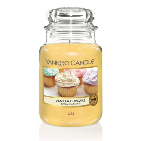 Vanilla Cupcake Housewarmer Large Jar by Yankee Candle - 1093707E