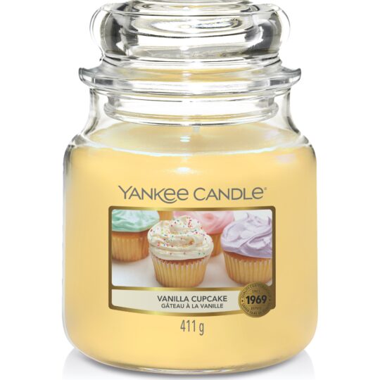 Vanilla Cupcake Housewarmer Medium Jar by Yankee Candle - 1093708E