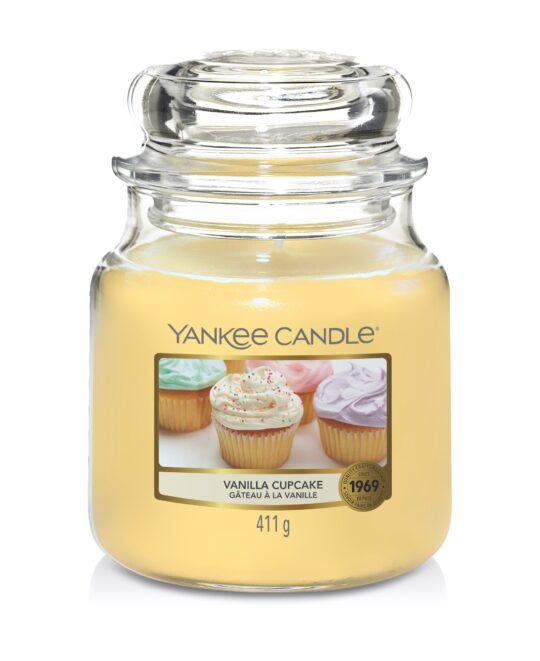 Vanilla Cupcake Housewarmer Medium Jar by Yankee Candle - 1093708E