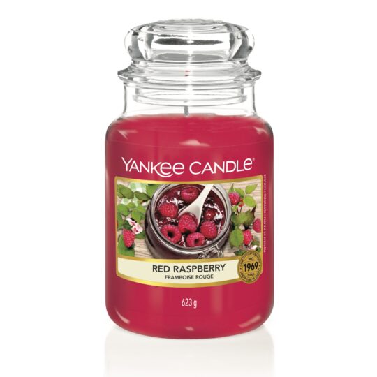 Red Raspberry Housewarmer Large Jar by Yankee Candle - 1323186E