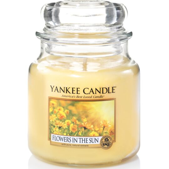 Flowers in the Sun Housewarmer Medium Jar by Yankee Candle - 1351653E