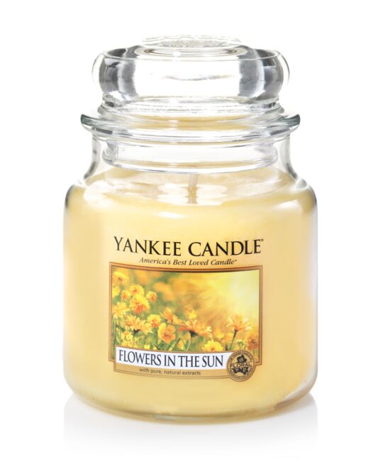 Flowers in the Sun Housewarmer Medium Jar by Yankee Candle - 1351653E