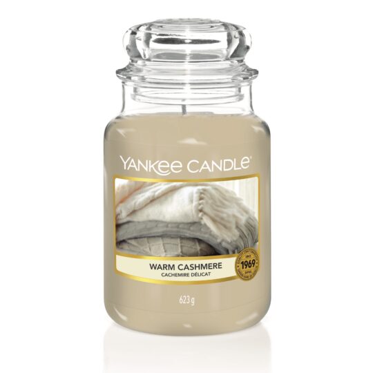 Warm Cashmere Housewarmer Large Jar by Yankee Candle - 1556251E