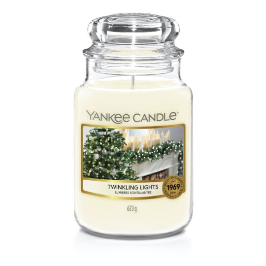 Twinkling Lights Housewarmer Large Jar by Yankee Candle - 1631370E