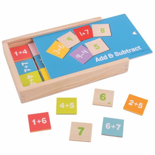 Add and Subtract Box by Bigjigs Toys - BJ511