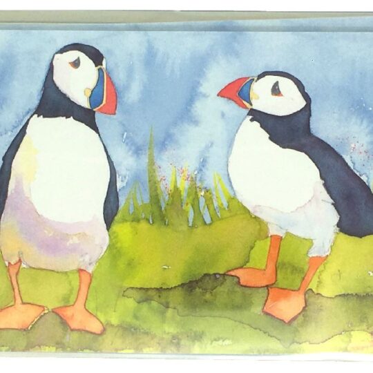 Puffins General Boxed Notecards by Emma Ball - PUBOX