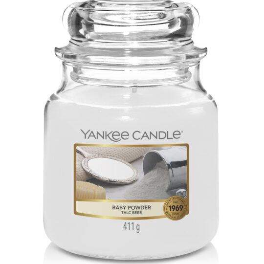 Baby Powder Housewarmer Medium Jar by Yankee Candle - 1122151E