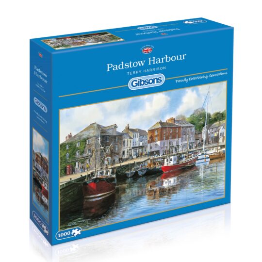 Padstow Harbour 1000 Piece Jigsaw Puzzle by Gibsons - G476