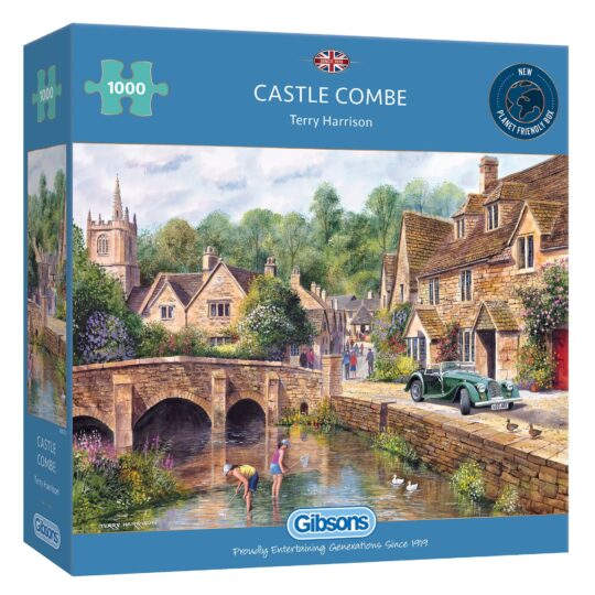 Castle Combe 1000 Piece Jigsaw Puzzle by Gibsons - G6070