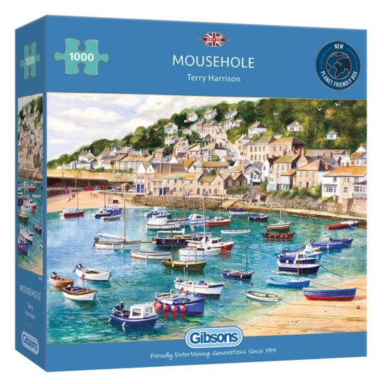 Mousehole 1000 Piece Jigsaw Puzzle by Gibsons - G6127