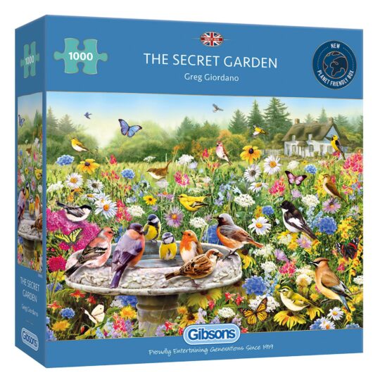 The Secret Garden 1000 Piece Jigsaw Puzzle by Gibsons - G6183