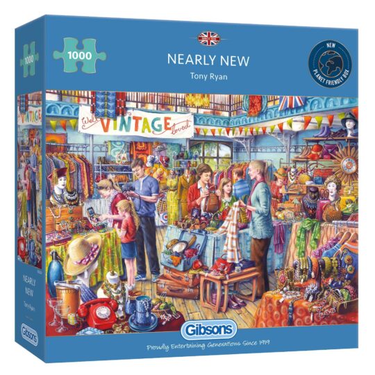 Nearly New 1000 Piece Jigsaw Puzzle by Gibsons - G6230