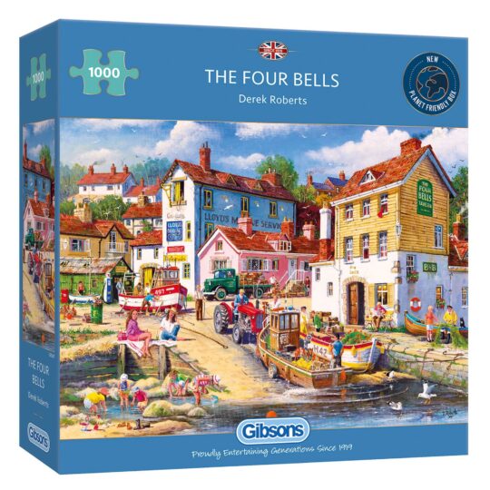 The Four Bells 1000 Piece Jigsaw Puzzle by Gibsons - G6247