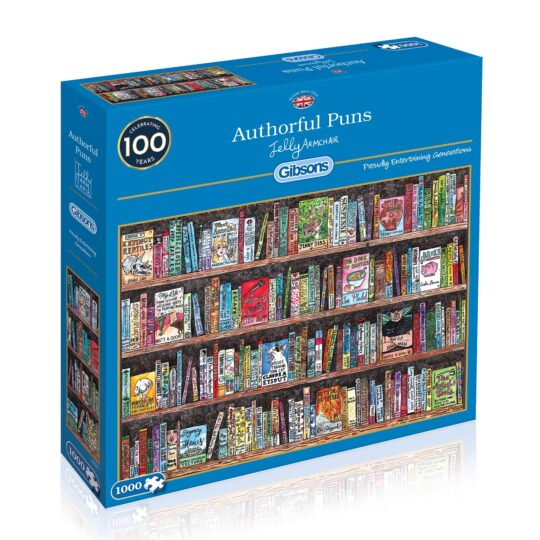 Authorful Puns 1000 Piece Jigsaw Puzzle by Gibsons - G6257