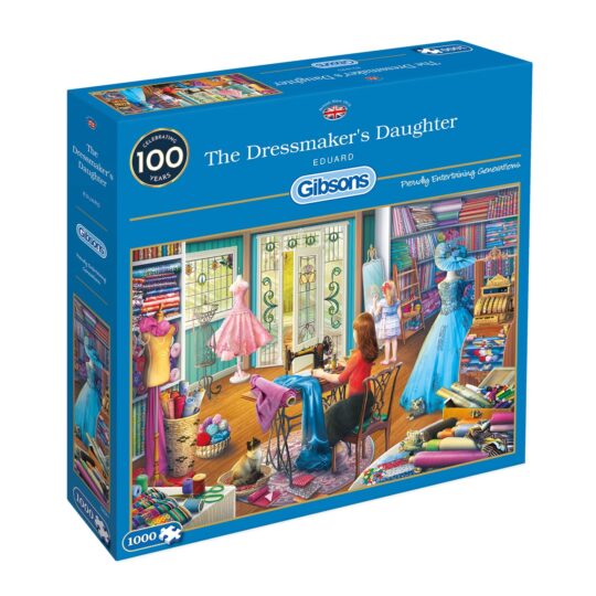 The Dressmaker's Daughter 1000 Piece Jigsaw Puzzle by Gibsons - G6261