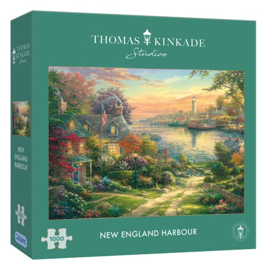 New England Harbour 1000 Piece Jigsaw Puzzle by Gibsons - G6277