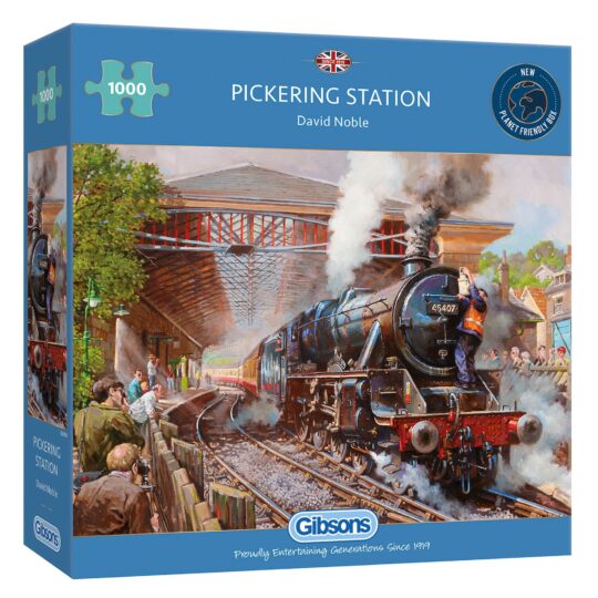Pickering Station 1000 Piece Jigsaw Puzzle by Gibsons - G6284