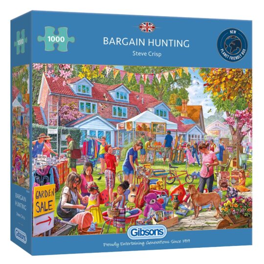 Bargain Hunting 1000 Piece Jigsaw Puzzle by Gibsons - G6339