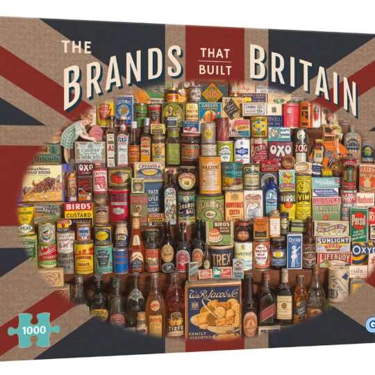 The Brands that built Britain 1000 Piece Jigsaw Puzzle by Gibsons - G7073
