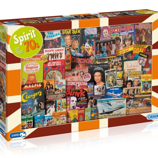 Spirit of the 70s 1000 Piece Jigsaw Puzzle by Gibsons - G7083