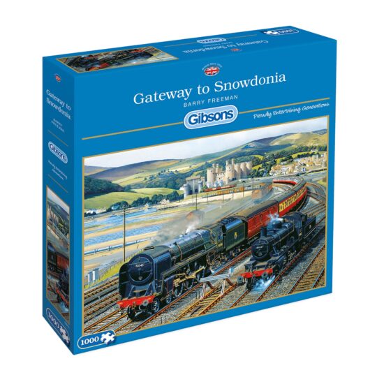 Gateway to Snowdonia 1000 Piece Jigsaw Puzzle by Gibsons - G916