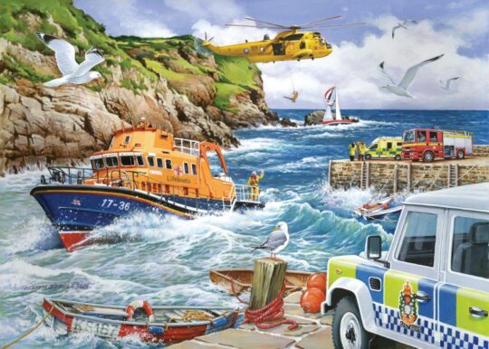 Rescue (RNLI) 1000 Piece Jigsaw Puzzle by House of Puzzles - HOP0015