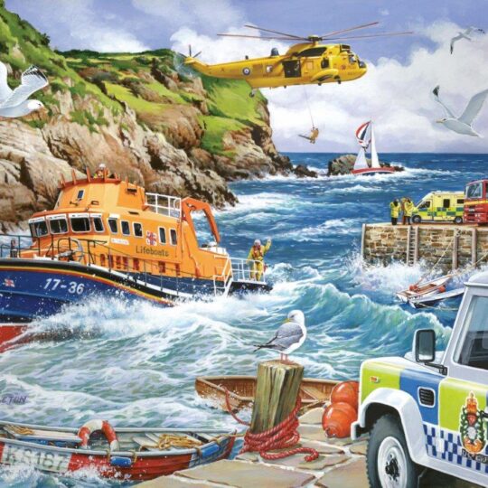 Rescue (RNLI) 1000 Piece Jigsaw Puzzle by House of Puzzles - HOP0015