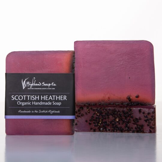 Scottish Heather Organic Glycerine Soap by The Highland Soap Company - HS150HX6