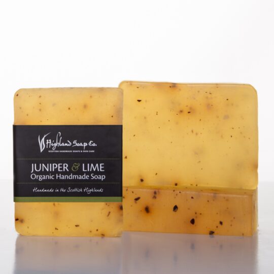 Juniper & Lime Organic Glycerine Soap by The Highland Soap Company - HS150JLX6