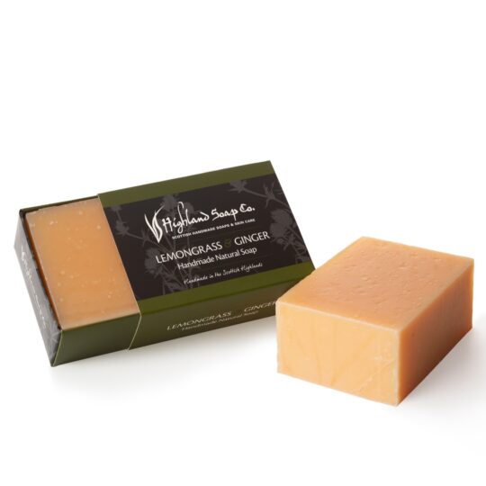 Lemongrass & Ginger Handmade Natural Soap by The Highland Soap Company - HS190LGX6